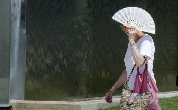 La ola de calor eleva el termómetro a más de 40 grados en la provincia de Valladolid