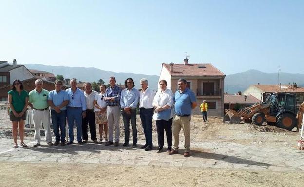 Primer paso para el nuevo centro de salud de Burgohondo