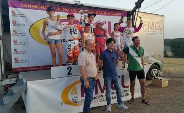 El vallisoletano Martín Gago, campeón del motocross de Rivilla de Barajas