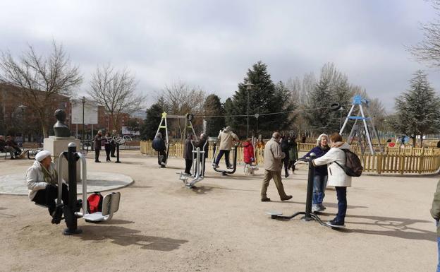 Salamanca impulsa el ejercicio con el programa de Parques Biosaludables Dinamizados