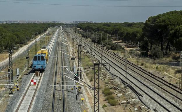 La construcción de la doble vía en alta velocidad hasta el puesto de Laguna, a punto de concluir