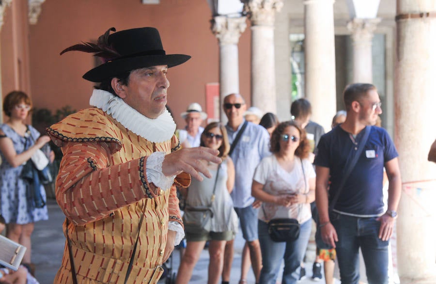 Ruta teatralizada de Cervantes por Valladolid