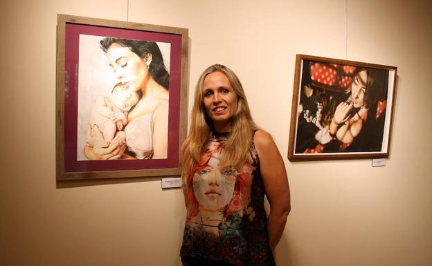 Marisa Talavera recorre en Cuéllar quince años de su pintura