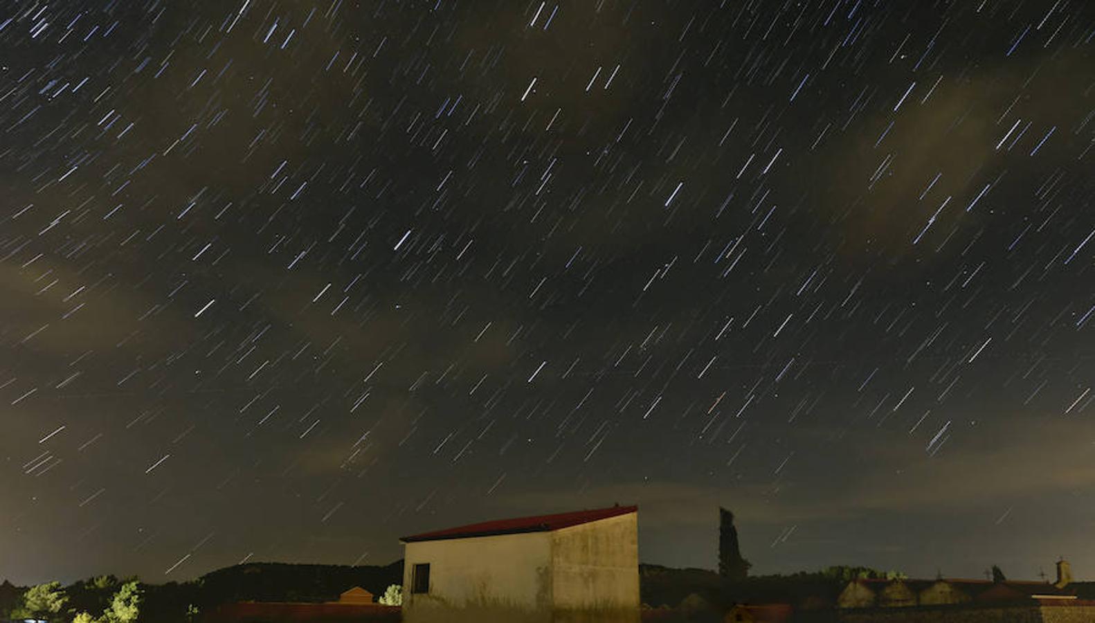 Así se vio la lluvia de Perseidas en Valladolid