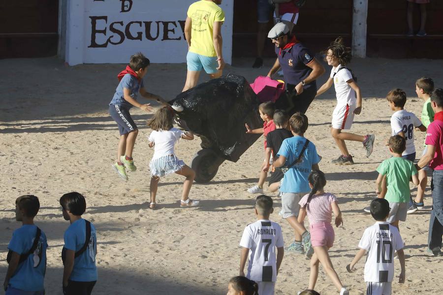 Carretones en la plaza de Coso de Peñafiel