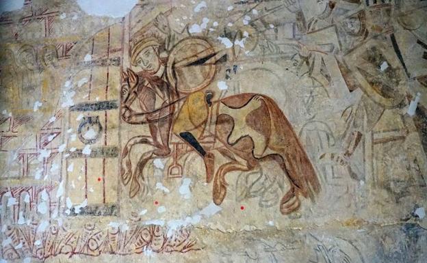 la escena de tauromaquia más antigua de Segovia