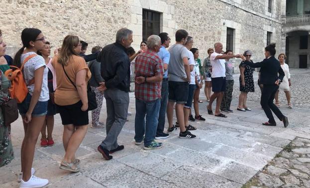 Decenas de figurantes ensayan la recreación de la boda de Pedro I en Cuéllar