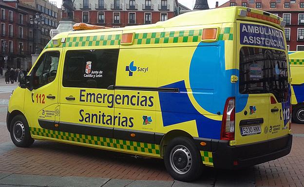 Herida tras una salida de vía en Castronuño