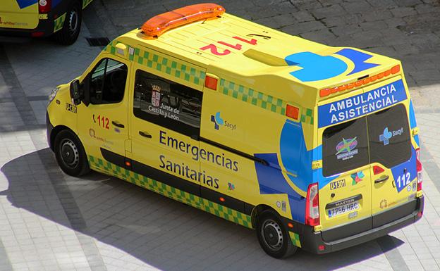 Trasladado un varón de 48 años tras sufrir un accidente en la carretera CL-512 en Aldeatejada