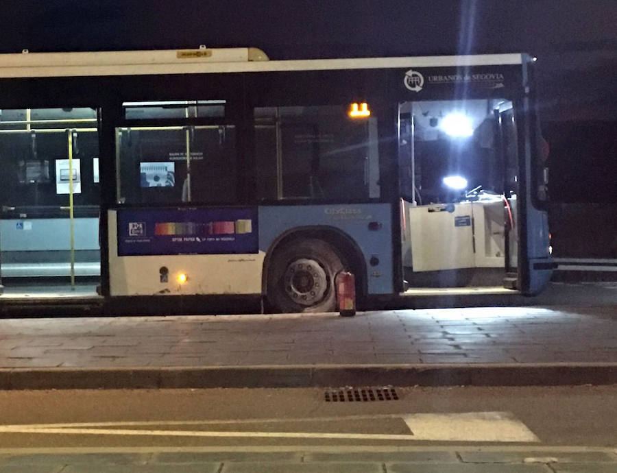 Los autobuses de Segovia suman dos nuevas averías en 12 horas
