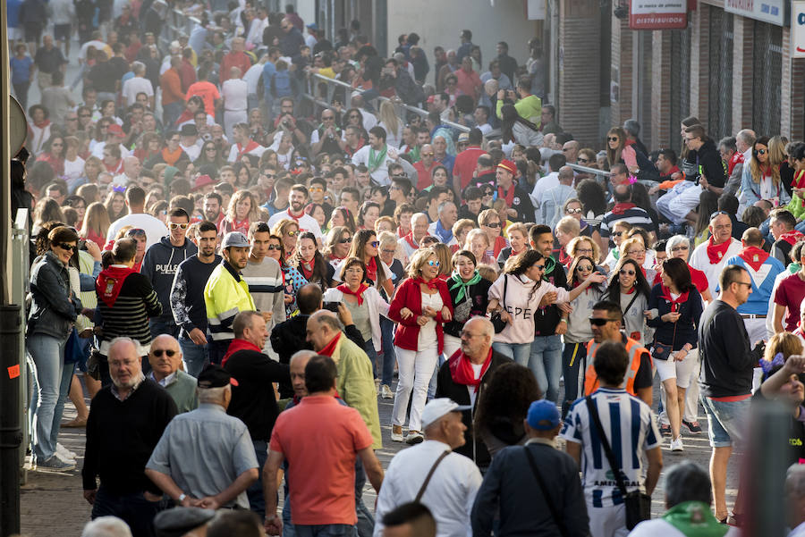 Primer encierro de las fiestas de Cuéllar
