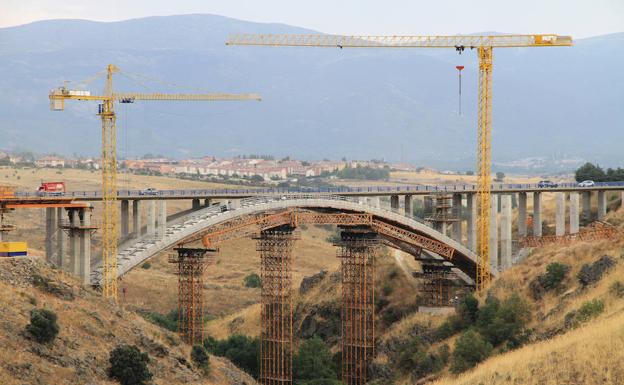 Las obras de la circunvalación de Segovia, al 46% de ejecución a un año de expirar el plazo