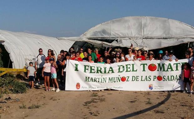 La 'tomatina' de Martín Muñoz de las Posadas