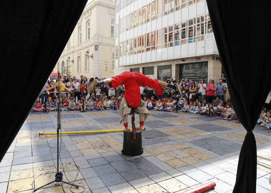 Último día de la Muestra de Artistas de Calle