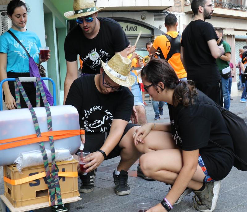 Desfile de peñas del viernes 7