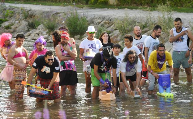 Los Orejas se alzan con la victoria en el XII Tradicional descenso del Río Esgueva