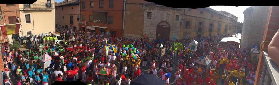 Fiesta de los faroles en los festejos de Tordesillas 2018