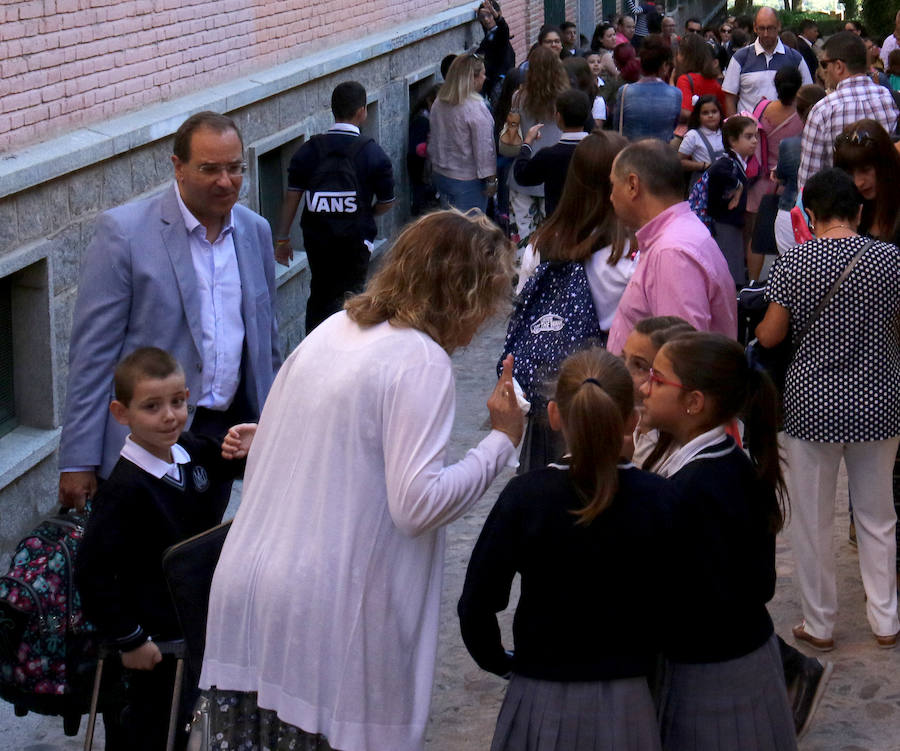 Inicio del curso en el Colegio Concepcionistas de Segovia