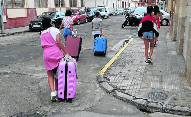 Desvalijan a las niñas marroquíes que estaban acogidas en Palencia y fueron devueltas a Melilla