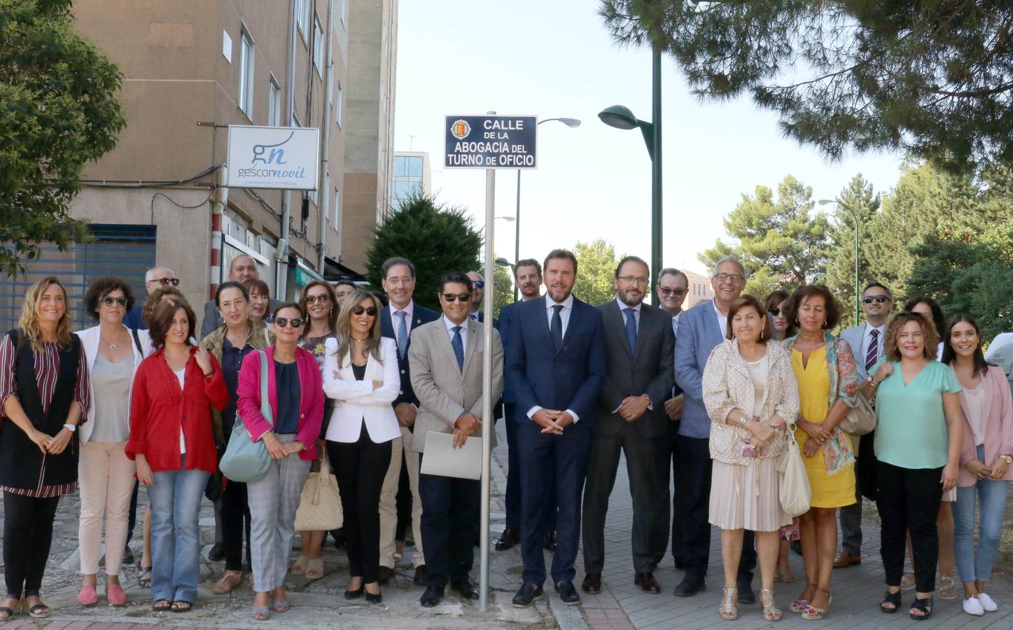 Valladolid dedica una calle a la abogacía del turno de oficio