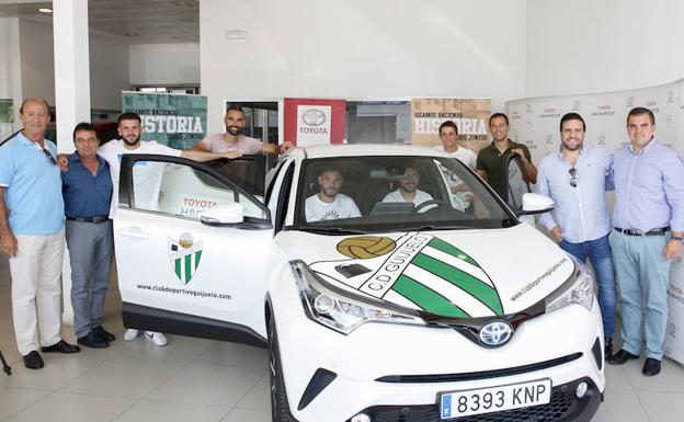 El CD Guijuelo ya dispone de coche oficial para la temporada