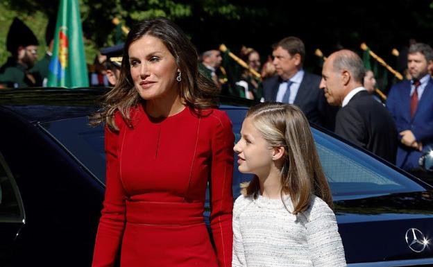 La Reina Letizia inaugura el curso escolar 2018-19 en un colegio de Oviedo