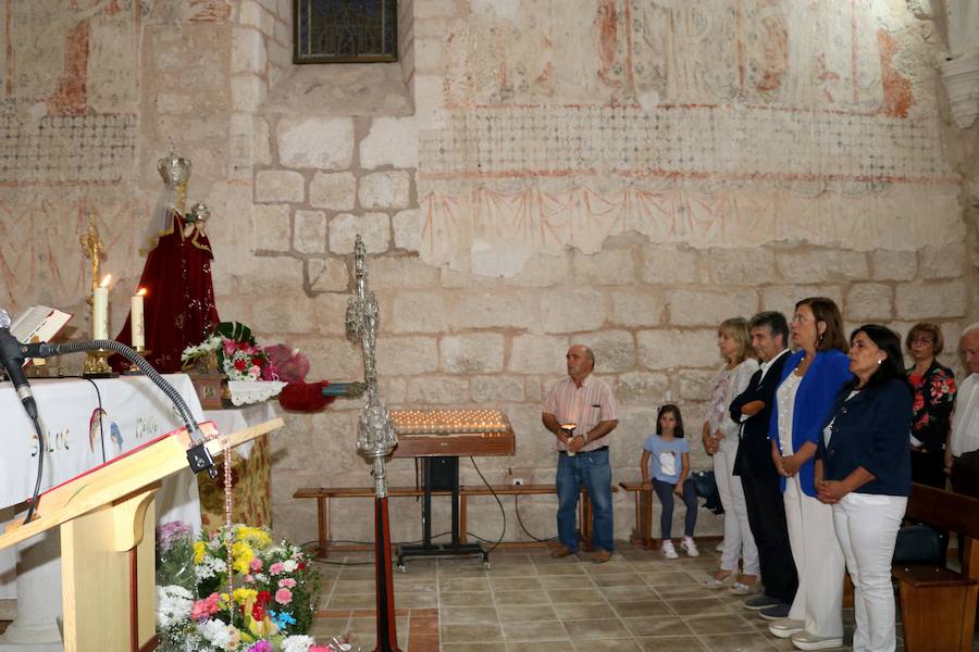Procesión de las hogueras en Palenzuela