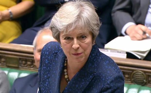 May advierte de que la alternativa a su propuesta para el 'Brexit' es que no haya acuerdo