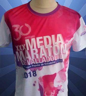 La Media Maratón de Valladolid celebra sus 30 años con una camiseta ultraligera