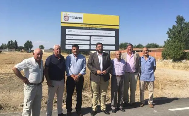 La Diputación de Ávila mejora la carretera entre Bercial y Bernuy de Zapardiel con una insversión de 300.000 euros