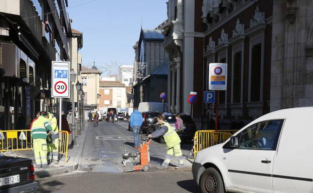 El plan de mejora de calles de Palencia contará este año con 350.000 euros