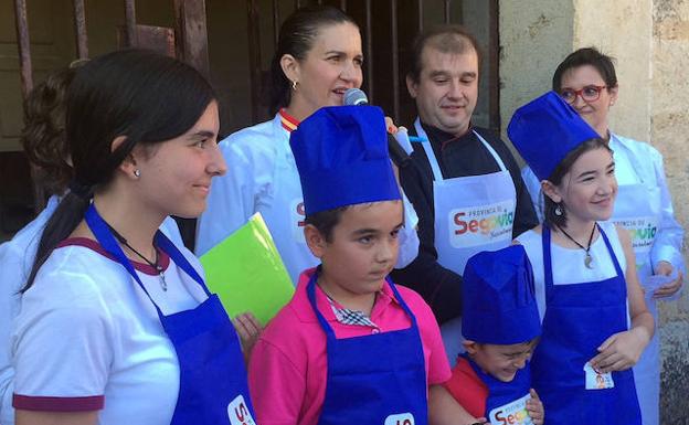 Un equipo de La Granja gana el Concurso Infantil de Tartas Provincia de Segovia