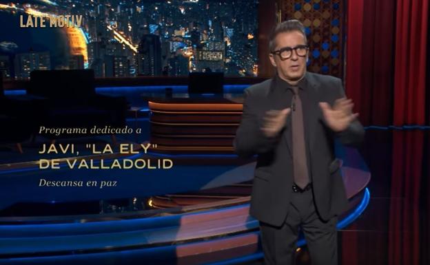 Buenafuente dedica a Eli su programa 'Late Motiv'