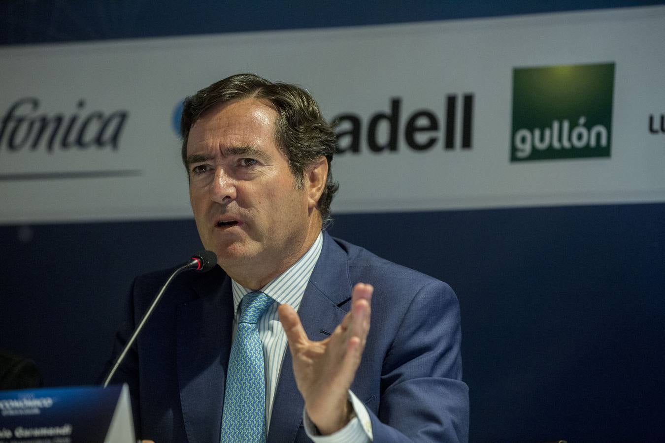 Antonio Garamendi, en el Foro Económico de El Norte de Castilla