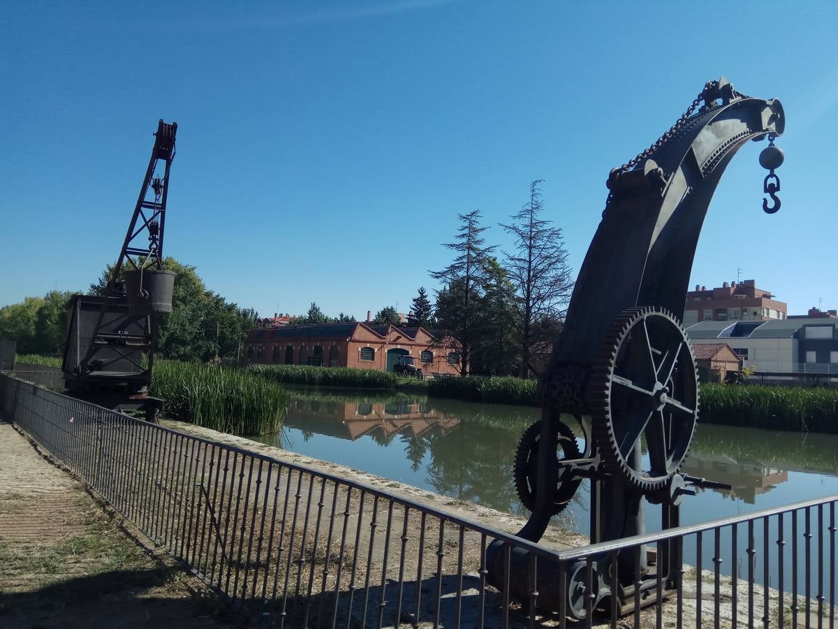 Una mañana en la ribera del Canal de Castilla a su paso por Valladolid