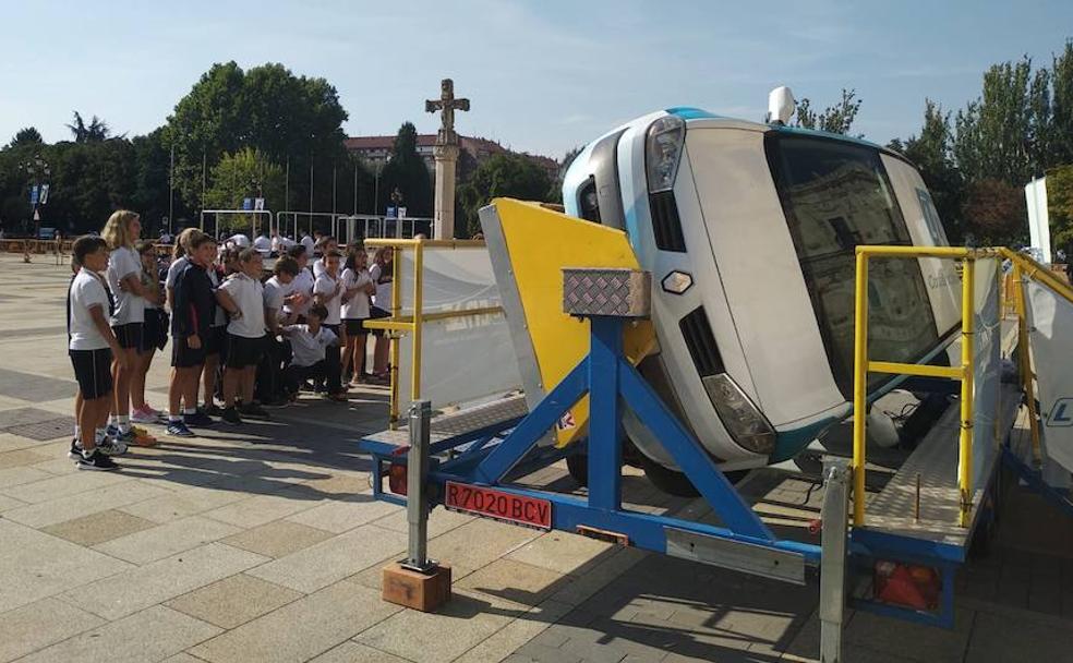 Así es volcar al volante
