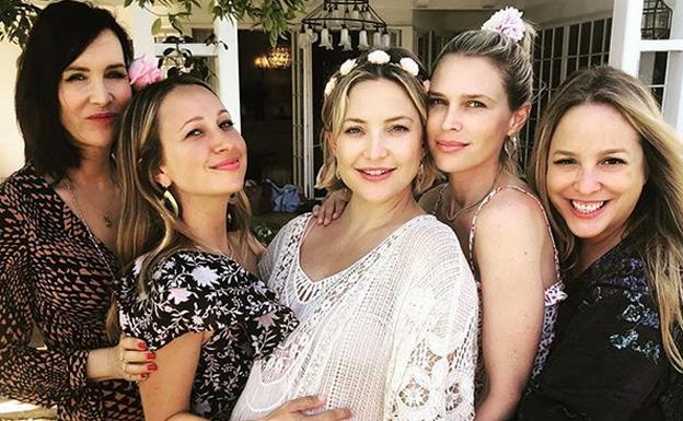 Kate Hudson prepara el nacimiento de su hija con una 'baby shower'