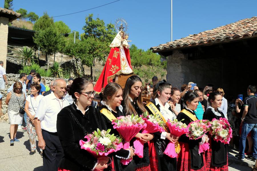 Fiesta de la Virgen de Garón en Antigüedad