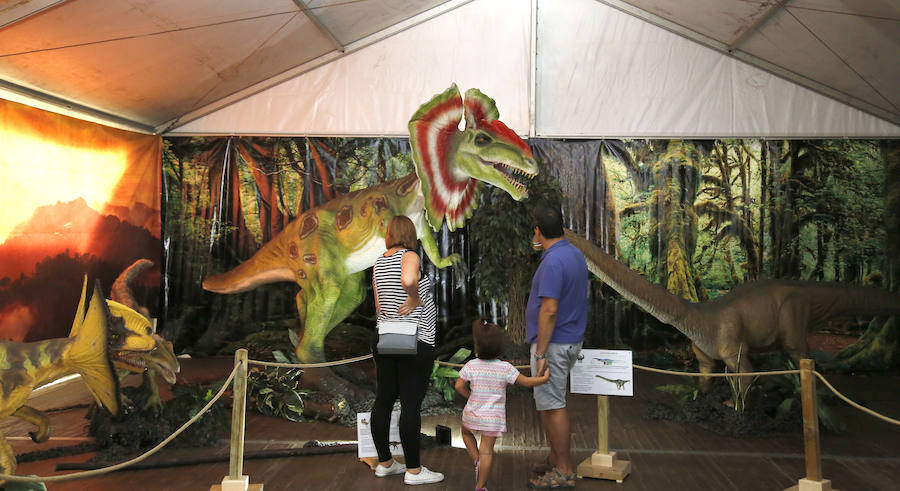 Dinosaurios en el Ferial de Palencia