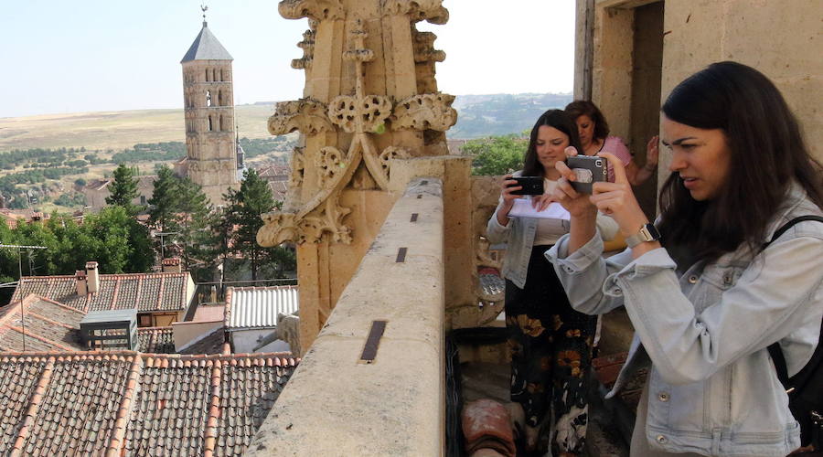 Una visita guiada para celebrar la apertura de la torre de la Catedral