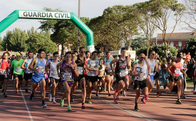 Antonio Fraile y Gema Martín conquistan la II Carrera Solidaria Virgen del Pilar de la Guarcia Civil