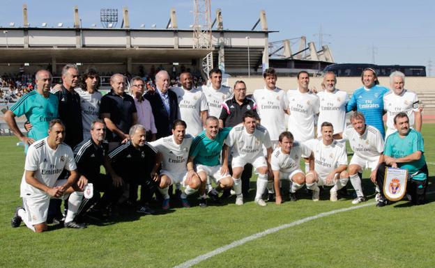 La selección de la Guardia Civil vence a los veteranos de la UDS y el Madrid ante Vicente del Bosque
