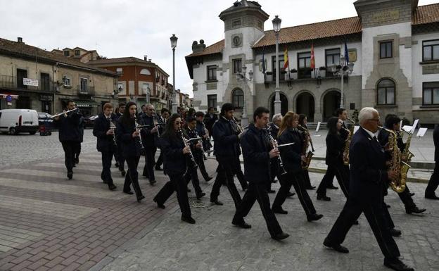 La banda de música de El Espinar enmudece en su pulso con el Ayuntamiento