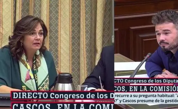 La segoviana Beatriz Escudero responde al insulto de Rufián: «No me guiñes el ojo, imbécil»