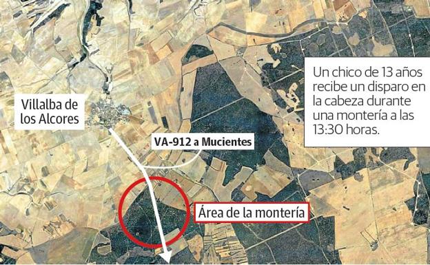 Muere un chico de 13 años al recibir un «disparo fortuito» de rifle en una cacería en Villalba