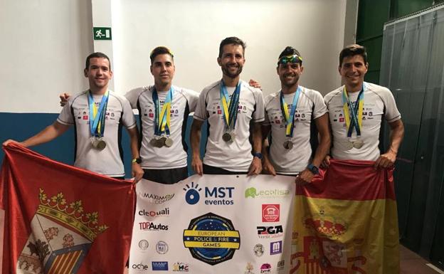 Brillante participación del equipo de la Policía Local de Salamanca en los VII Juegos Europeos de Policías y Bomberos