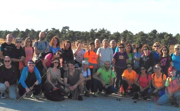 La primera ruta de otoño nocturna de la Diputación marcha a Bernardos