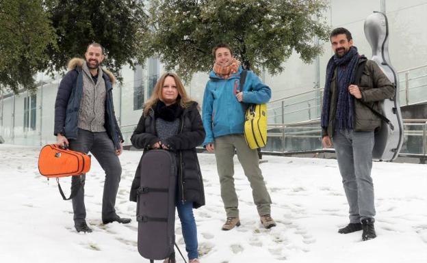 El Cuarteto Ribera propone su 'Contrapunto al desnudo'