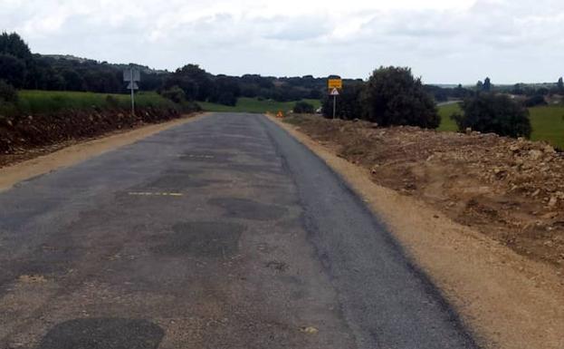 La carretera entre Castrillo y la vía autonómica de Sepúlveda a Peñafiel estará cortada tres días
