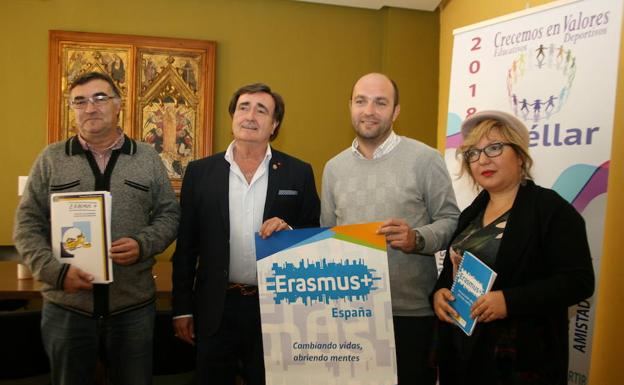 El colegio Santa Clara de Cuéllar usará instalaciones municipales para el plan Erasmus+